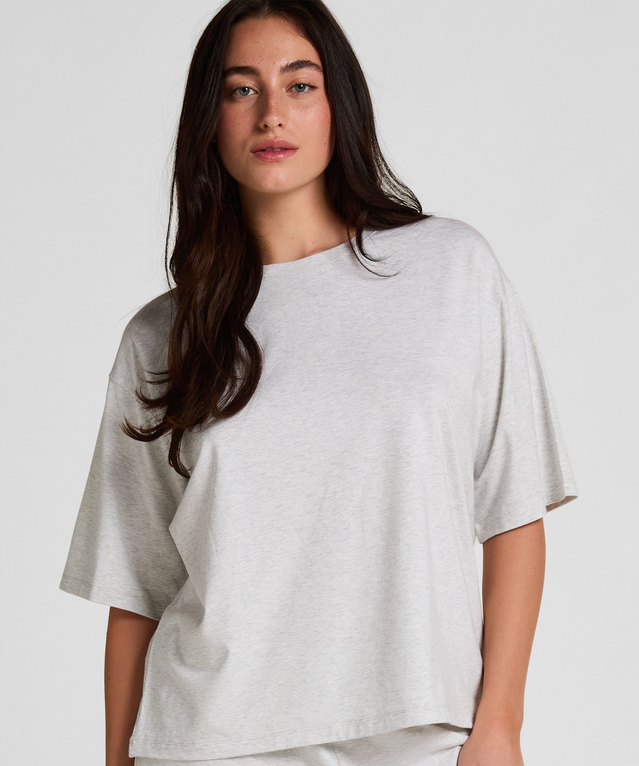 Pyjama Top Loose, Grau Pyjama Top Loose, Grau