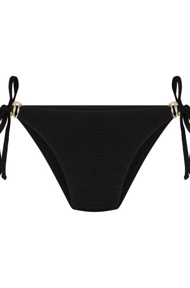 Thumbnail - Hunkemöller Tanga mit hohem Beinausschnitt Bahamas Schwarz