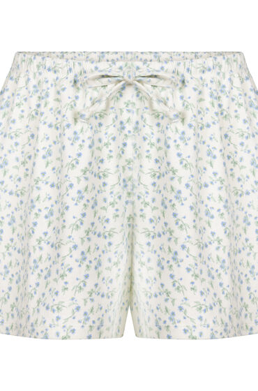 Thumbnail - Hunkemöller Shorts Baumwolle Weiß