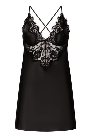 Thumbnail - Hunkemöller Slipdress Mya Schwarz