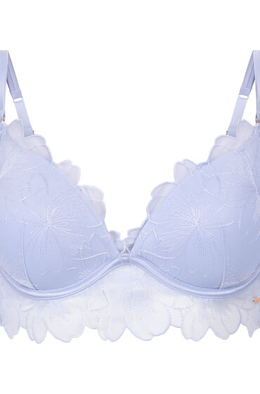 Thumbnail - Hunkemöller Vorgeformter Push-up-Bügel-BH Emilia Blau
