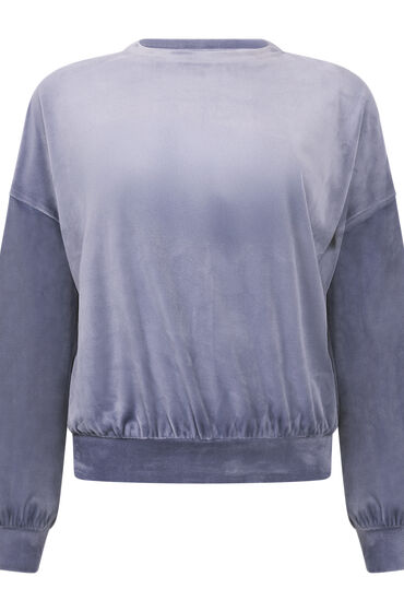 Thumbnail - Hunkemöller Velours Top Blau