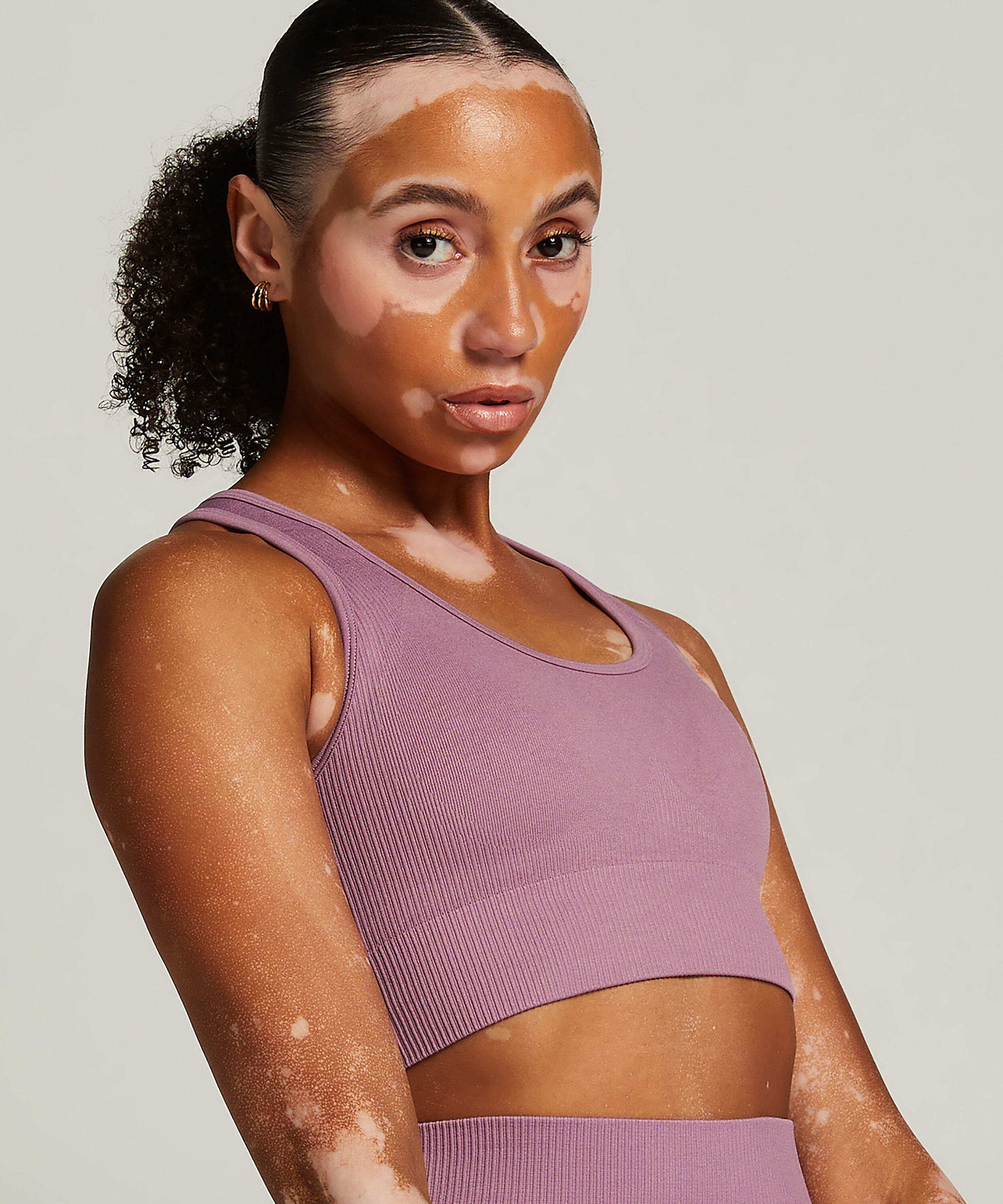 HKMX nahtloser Sport-BH, Lila HKMX nahtloser Sport-BH, Lila