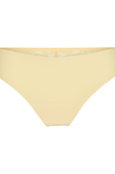 Thumbnail - Hunkemöller Invisible String Lace Back Gelb