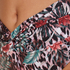 Hoher Brazilian Bikini-Slip Animalia Rose, Braun