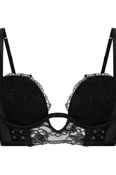 Thumbnail - Hunkemöller Catherine Vorgeformter Bügel-BH Schwarz