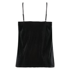 Cami Velours Rib Lace, gr&uuml;n