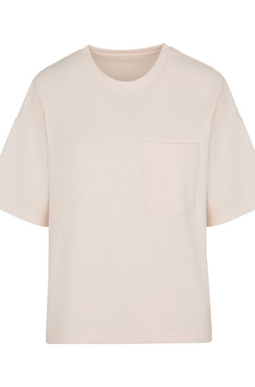 Thumbnail - Hunkemöller Pyjama Top Waffle Rosa