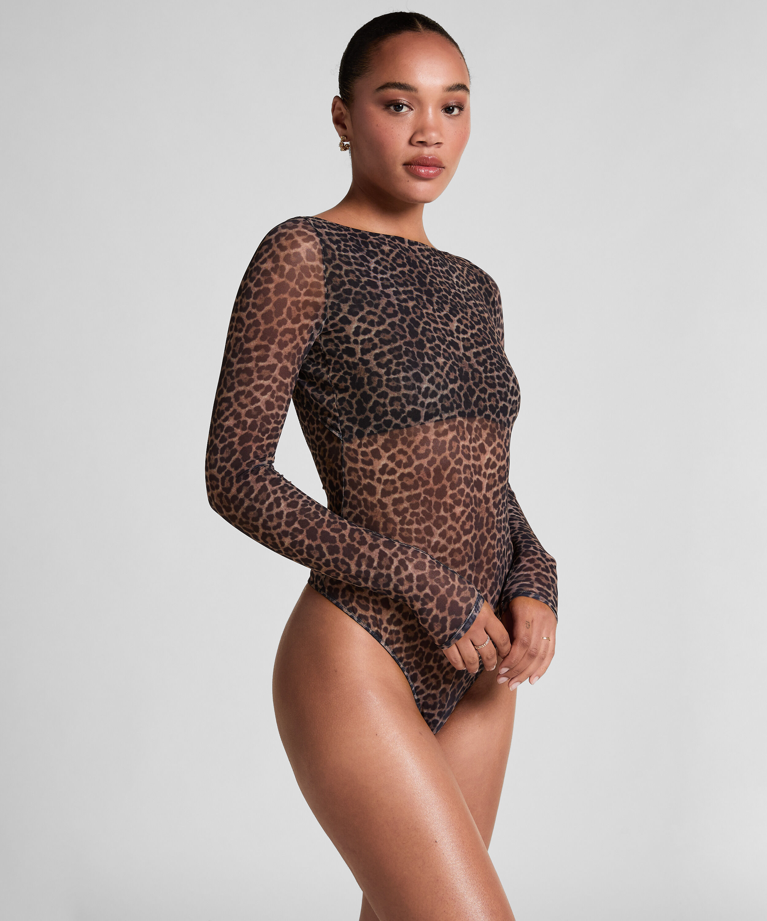 Leopard-Langarmbody Tara
