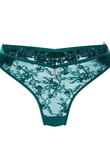 Thumbnail - Hunkemöller Tanga mit hohem Beinausschnitt Julia Grün