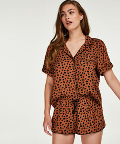 Pyjamas Shorts, Braun