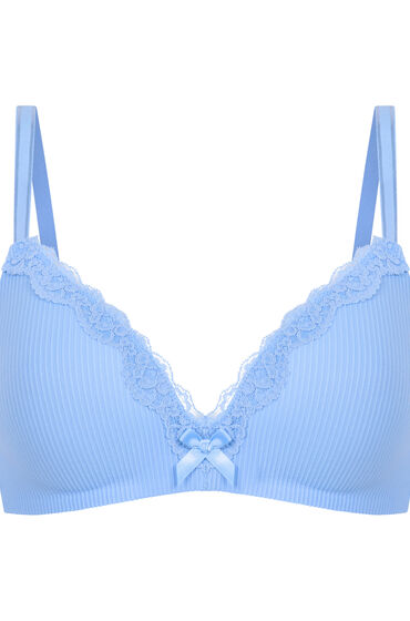 Thumbnail - Hunkemöller Vorgeformter BH ohne Bügel Lola Blau