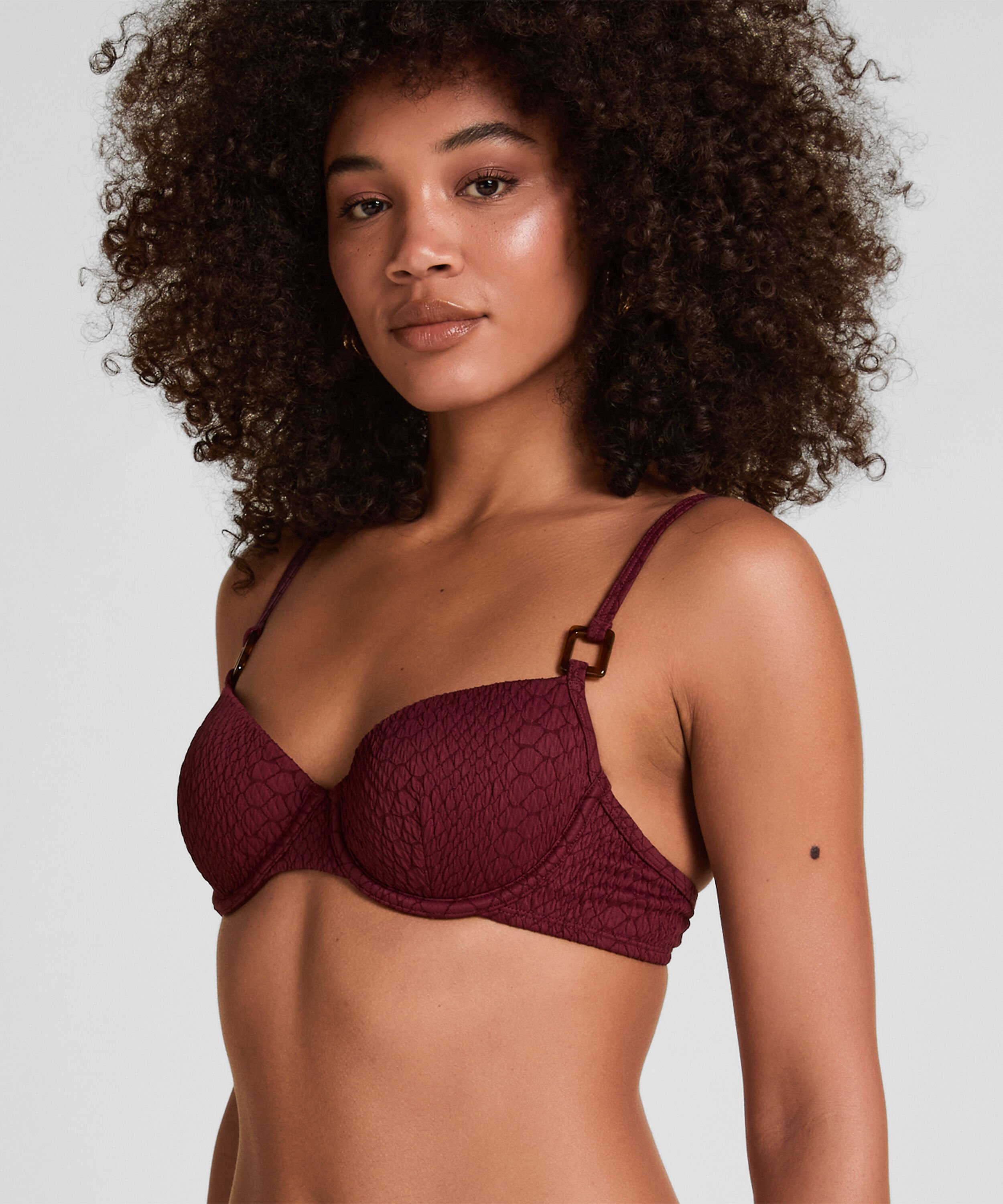 Gepolstertes Bügel-Bikini-Oberteil Aruba, Lila Gepolstertes Bügel-Bikini-Oberteil Aruba, Lila