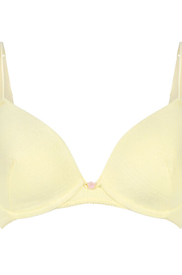 Thumbnail - Hunkemöller Pointelle Vorgeformter Bügel-BH Gelb