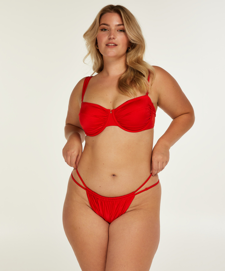 Nicht-vorgeformtes Bikinitop BoraBora, Rot