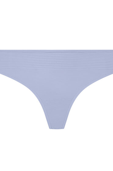 Thumbnail - Hunkemöller Invisible String Stripe Mesh Lila