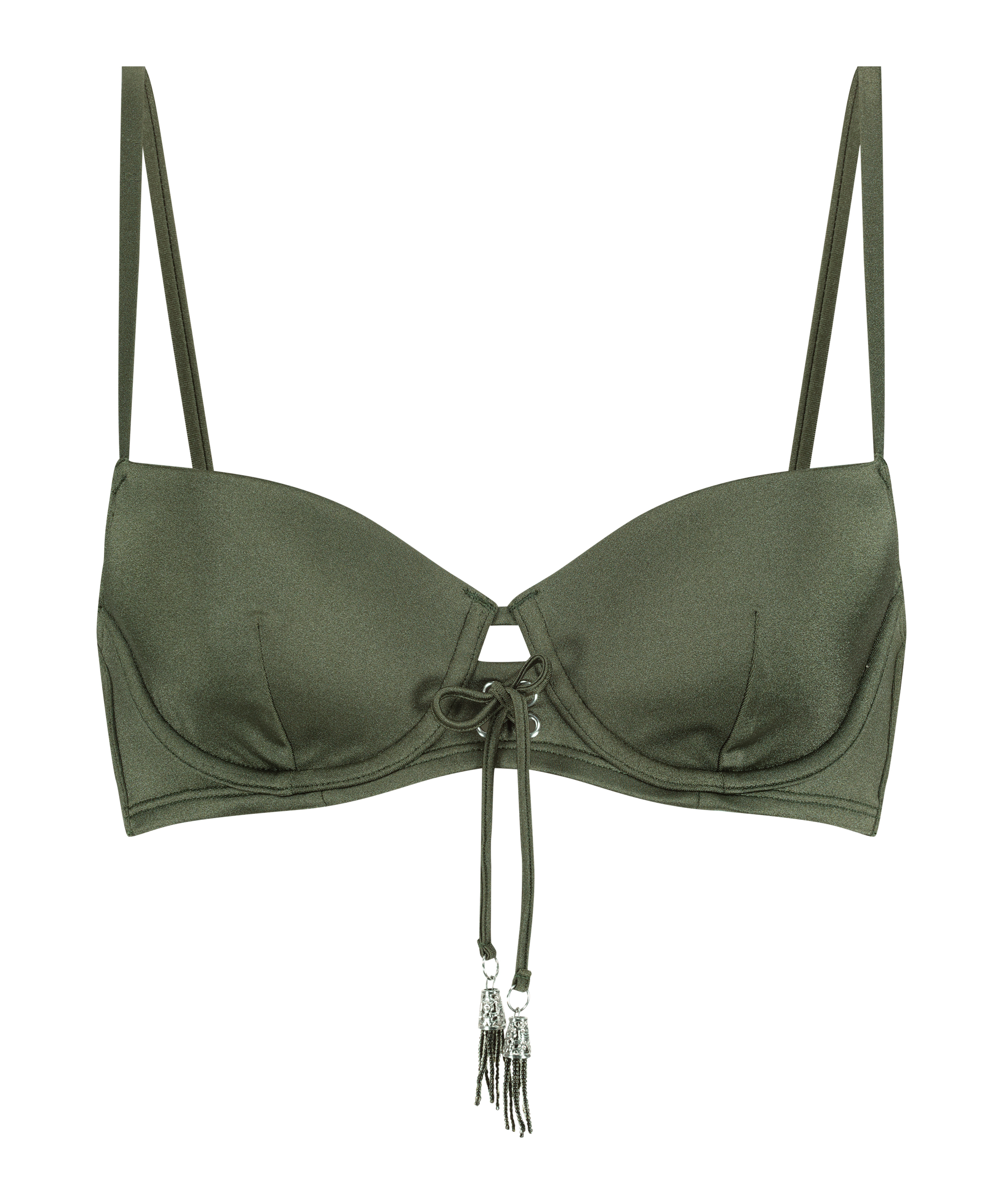 Vorgeformtes Bügel-Bikini-Top Lucia, grün, main