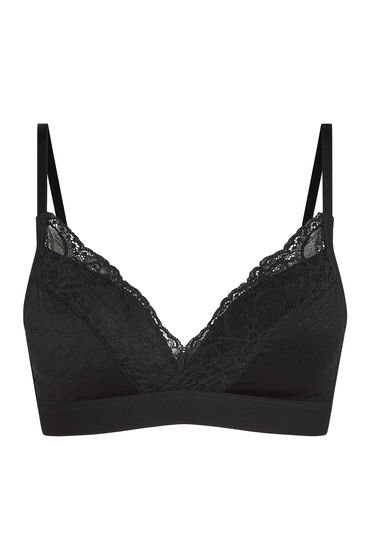 Thumbnail - Hunkemöller Vorgeformter BH ohne Bügel Sophie Schwarz