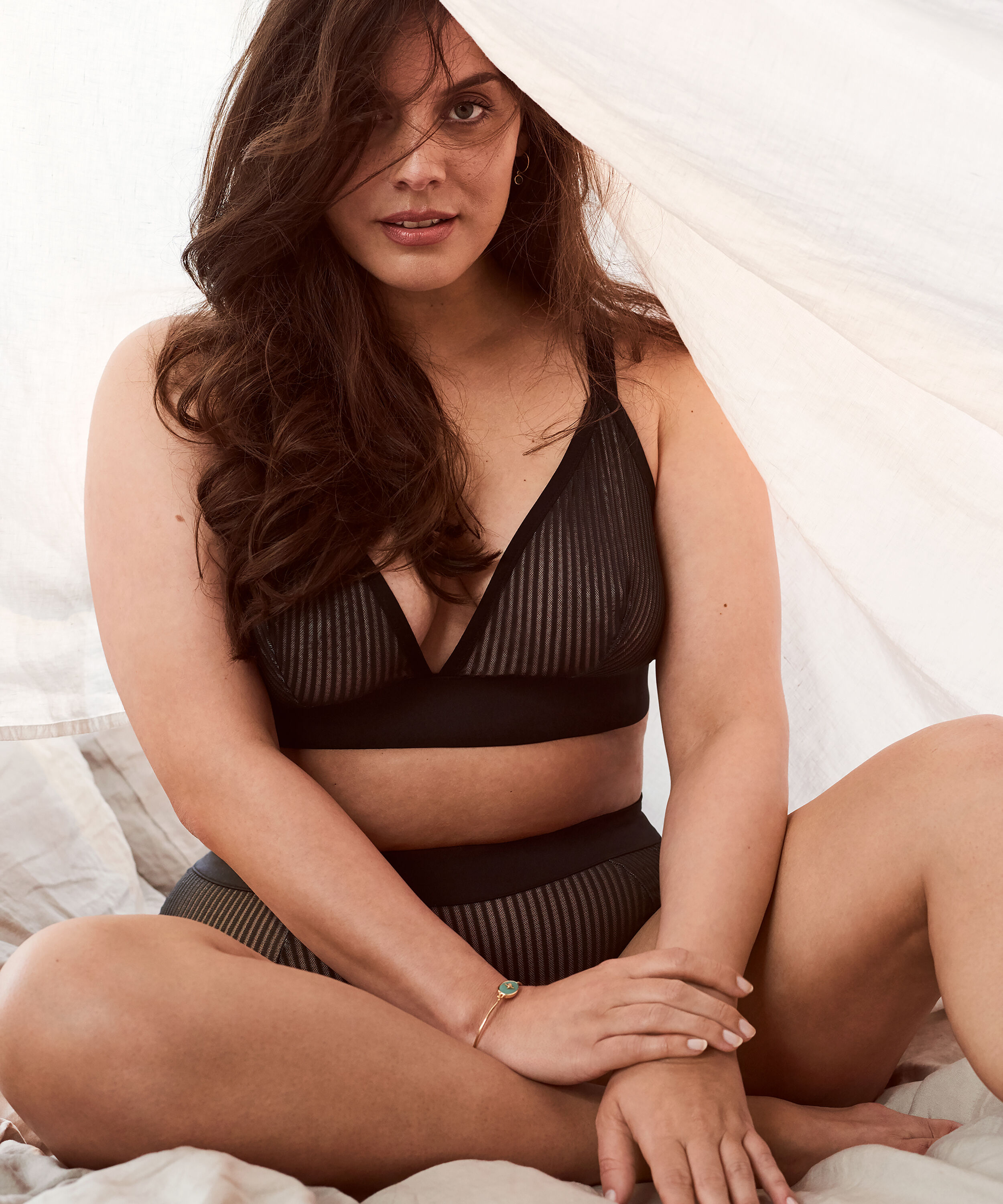 Bralette Meryem I AM Danielle, Schwarz