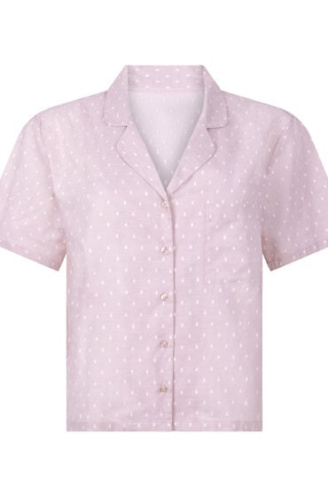 Thumbnail - Hunkemöller Jacke Baumwolle Rosa