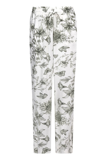 Thumbnail - Hunkemöller Petite Pyjamahose Storylover Weiß