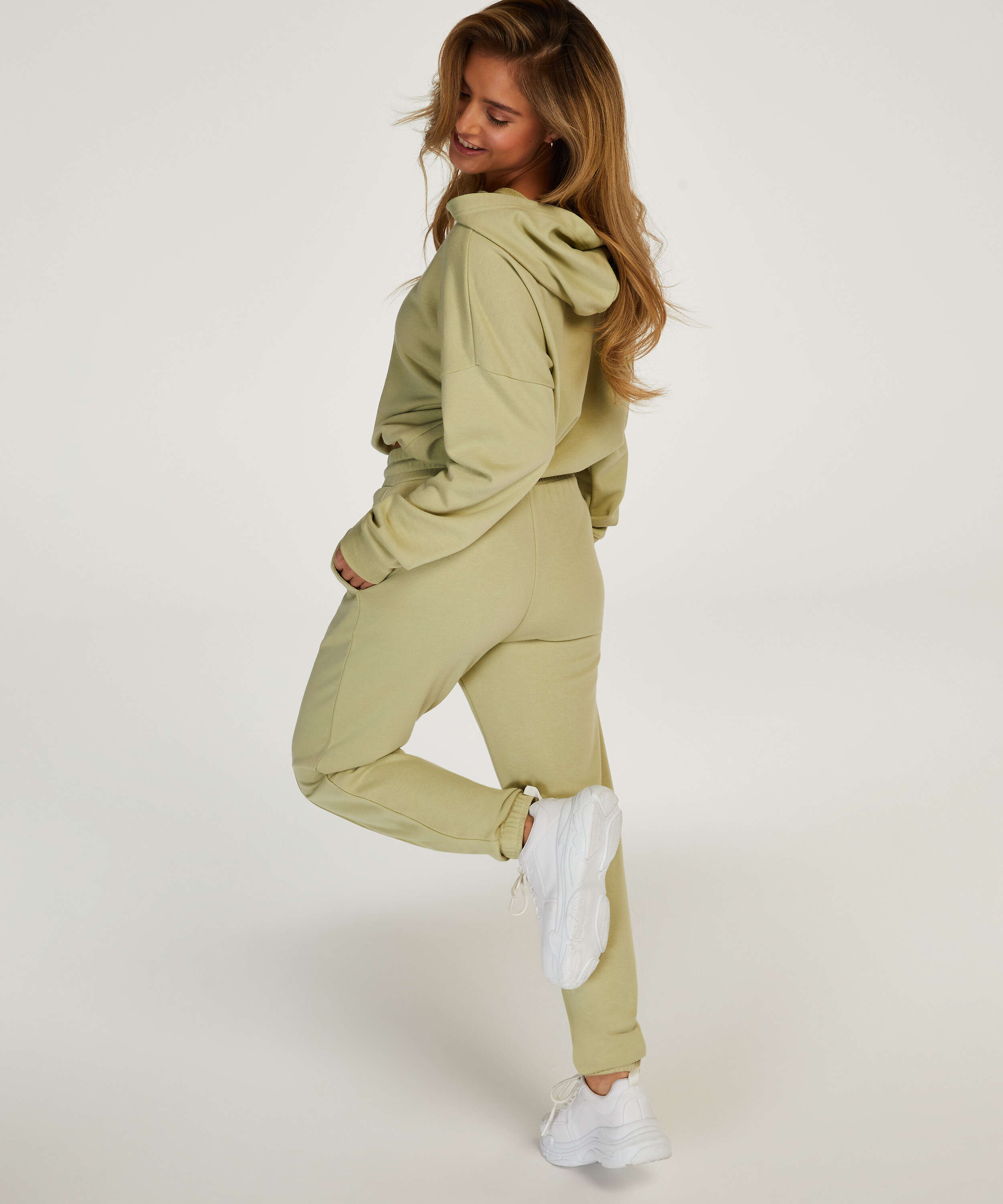 Jogginghose Snuggle Me, gr&uuml;n, main