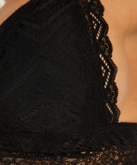 Bralette Filomena I AM Danielle, Schwarz