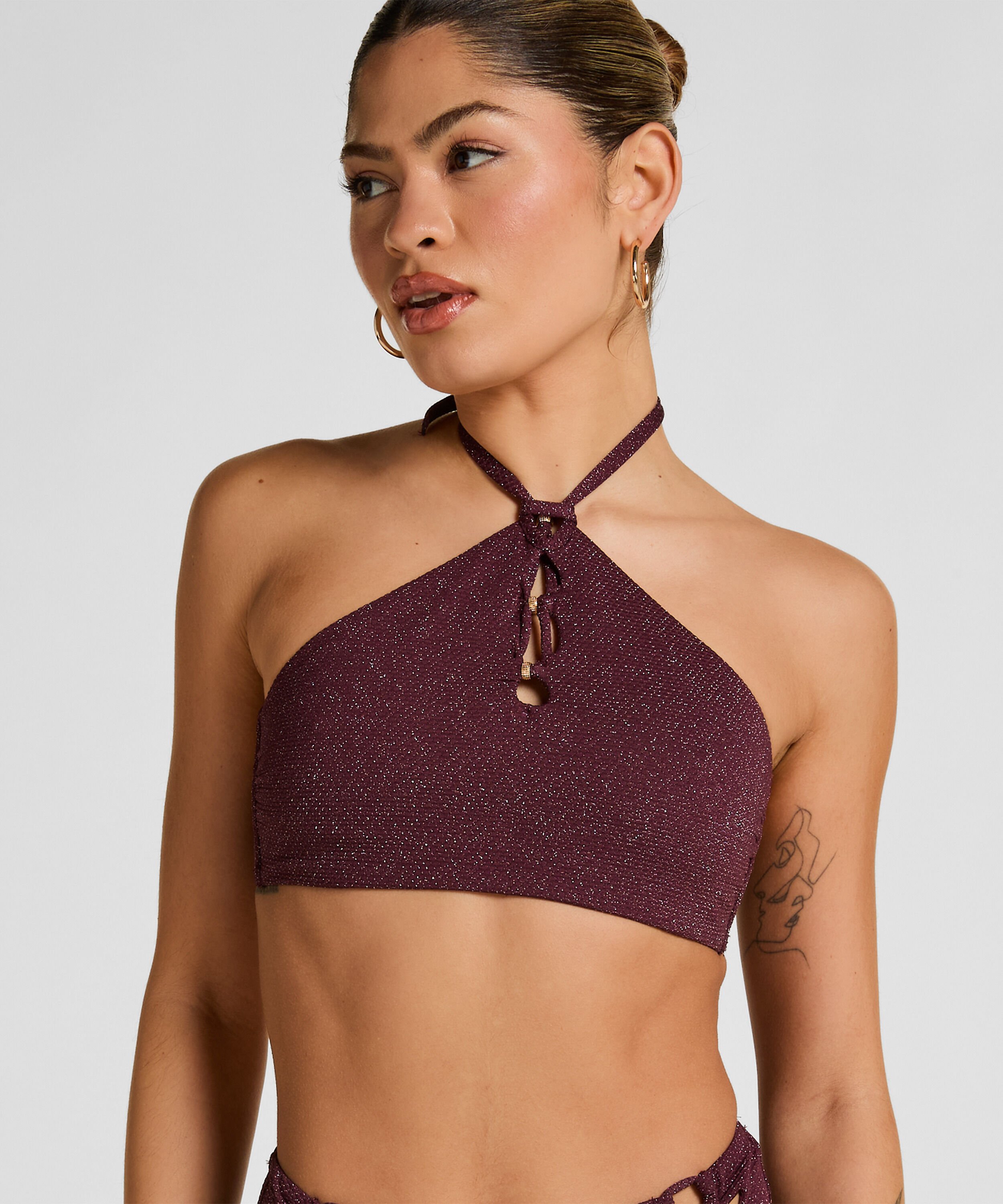 Panama Bikini-Top, Lila Panama Bikini-Top, Lila