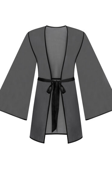 Thumbnail - Hunkemöller Mesh-Kimono Imani Schwarz