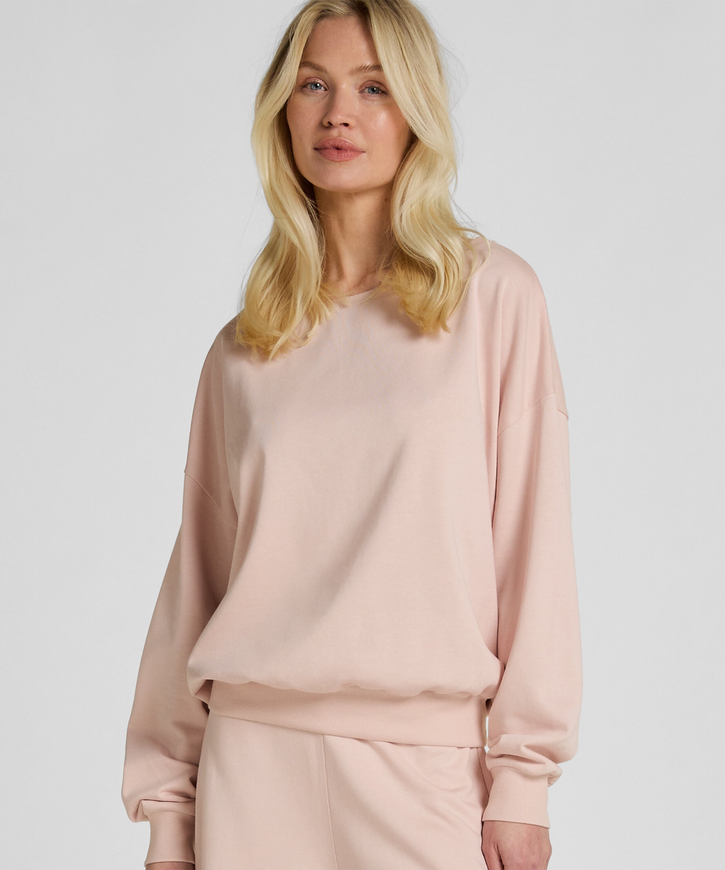 Boatneck Sweater Audrey, Rosa