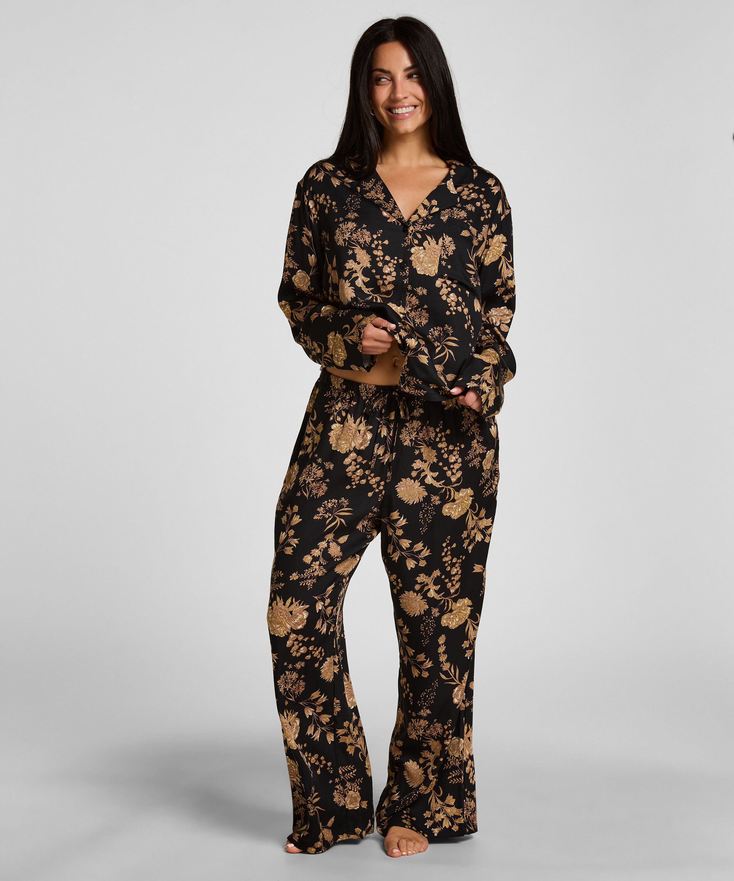 Pyjamahose Woven Print