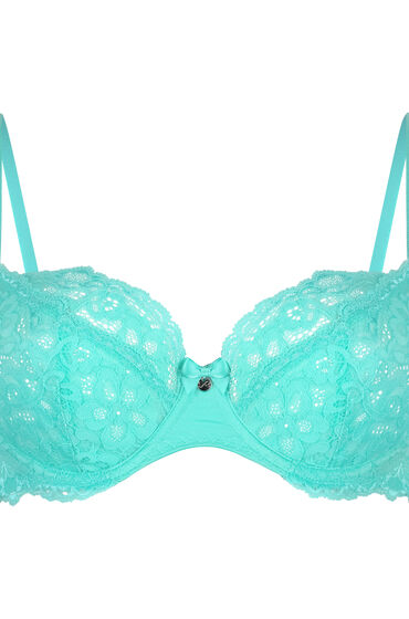 Thumbnail - Hunkemöller Unwattierter Bügel-BH Marine grün