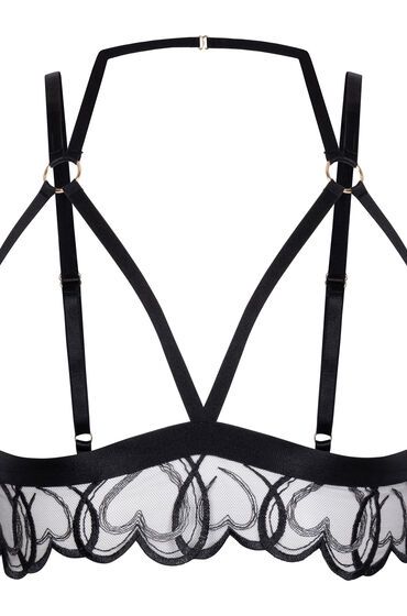 Thumbnail - Hunkemöller Offenes Bralette Olivia Schwarz