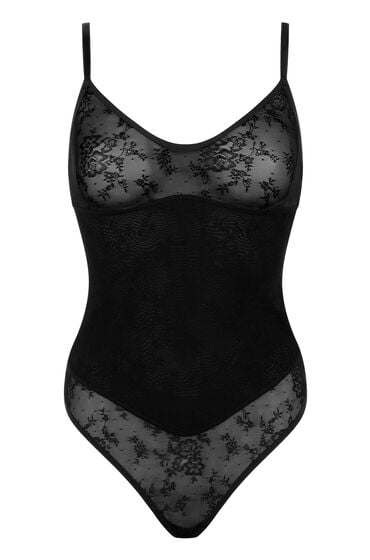 Thumbnail - Hunkemöller Body mit Spitze Schwarz