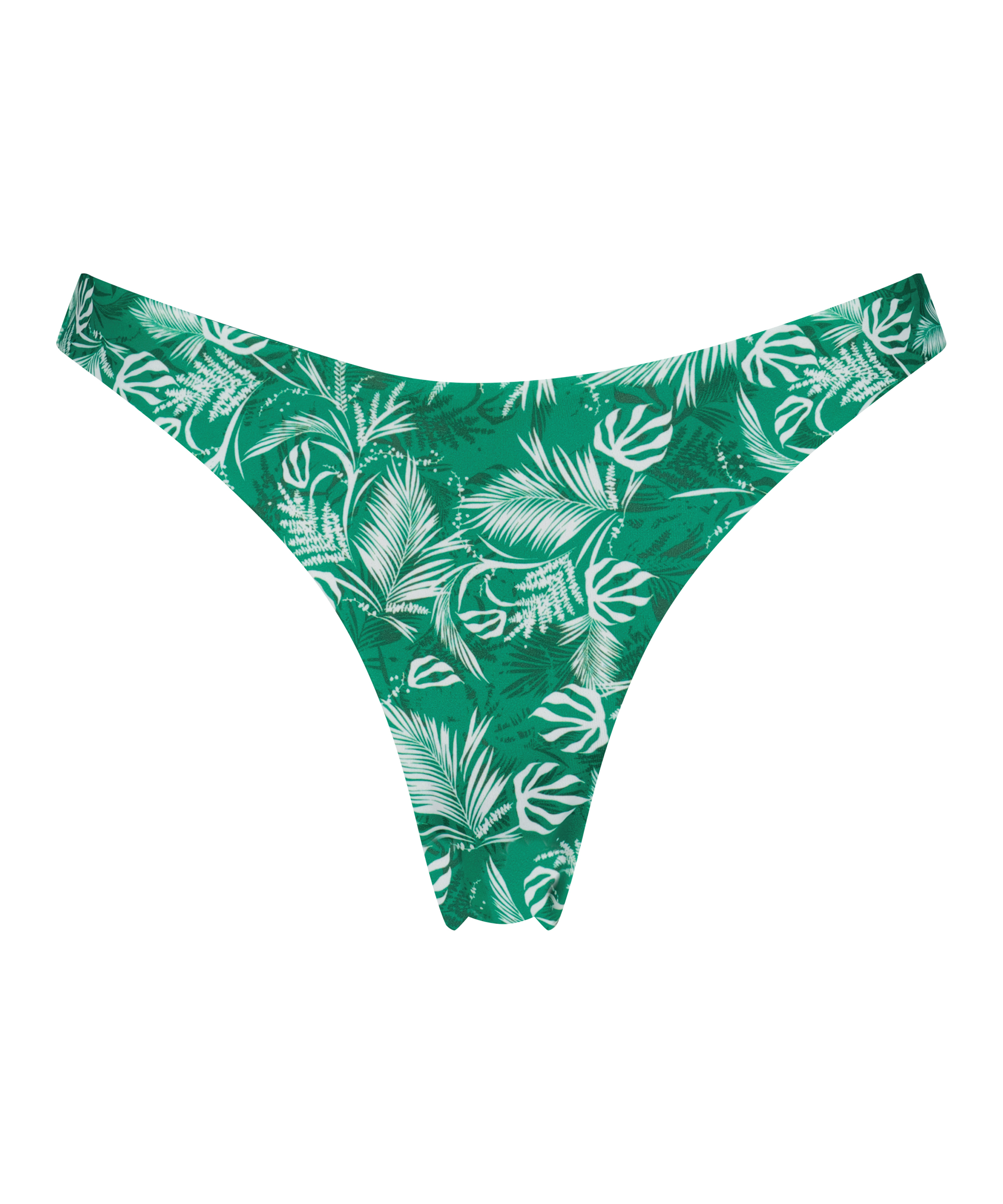 Hoch ausgeschnittener Bikinislip Bermuda Rebecca Mir, grün, main
