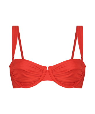 Nicht-vorgeformtes Bikinitop BoraBora, Rot