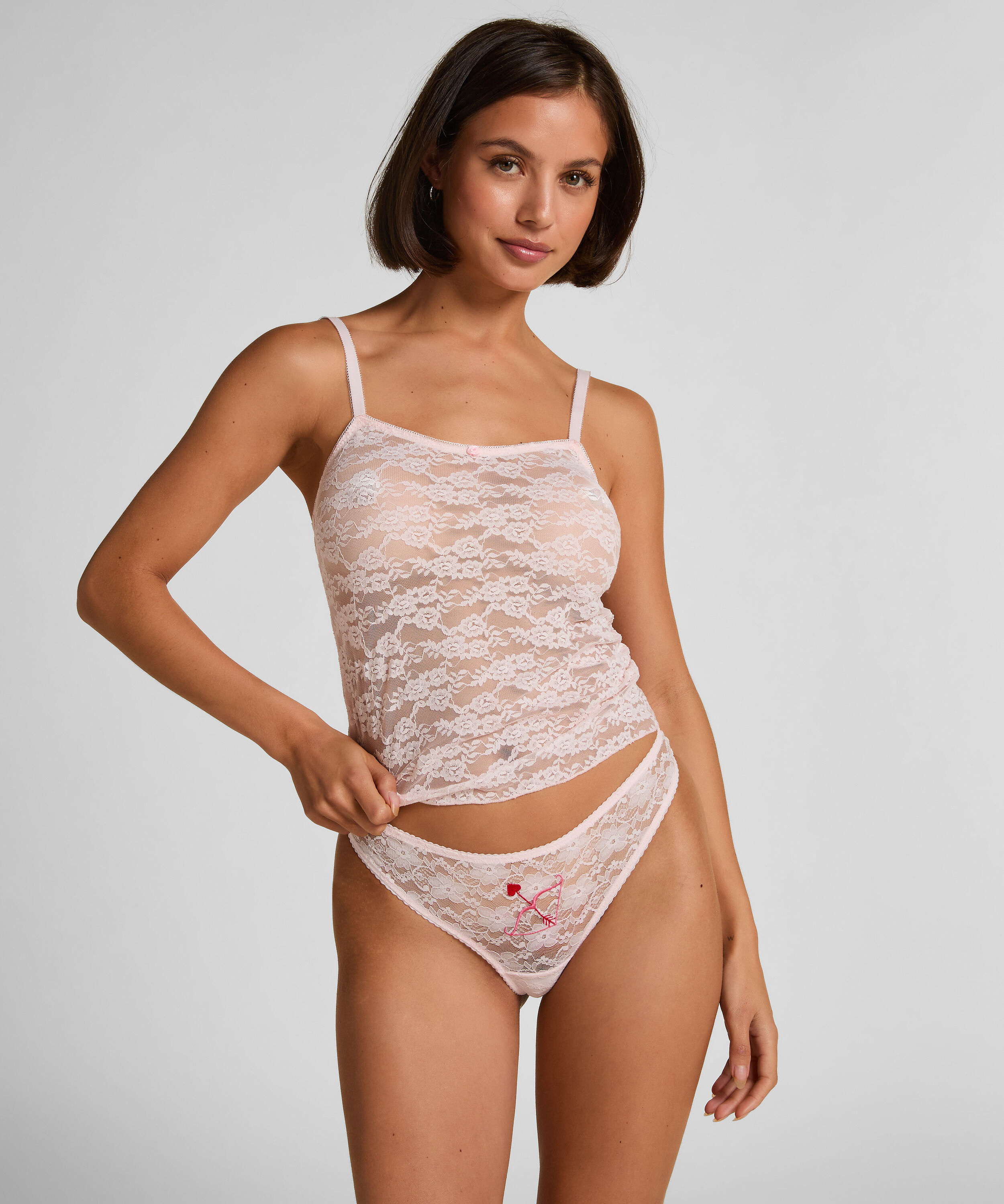 Valentins-String 3er-Pack Geschenkset, Rosa Valentins-String 3er-Pack Geschenkset, Rosa