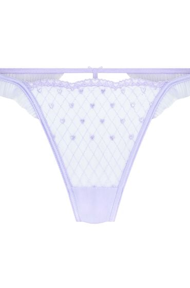 Thumbnail - Hunkemöller Cordelie String mit hohem Beinausschnitt Lila