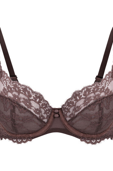 Thumbnail - Hunkemöller Unwattierter Bügel-BH Daisy Braun