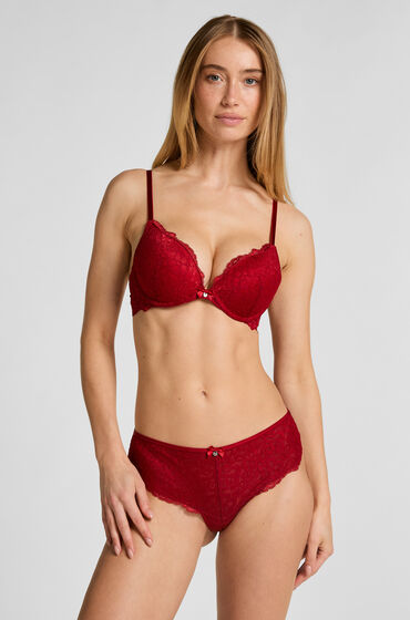Hunkemoller Damen Rot Hunkemöller – Marine – Brazilian-Slip In - Bild 2