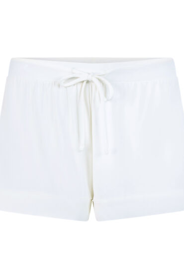 Thumbnail - Hunkemöller Jersey-Shorts Essential Weiß