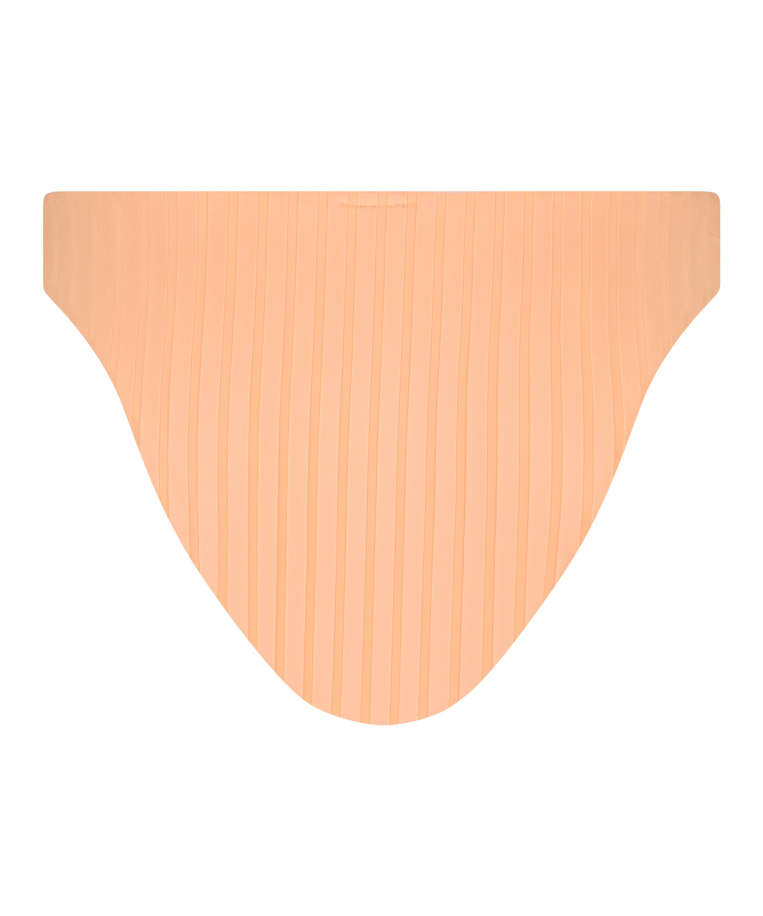 Bikini-Unterteil mit hohem Beinausschnitt Gili Rib, Orange, main