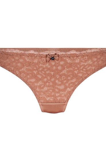 Thumbnail - Hunkemöller String Marine Braun