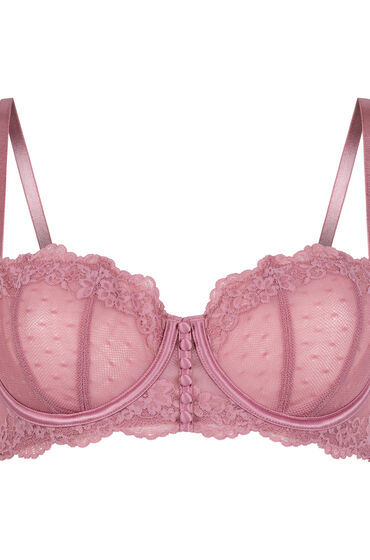 Thumbnail - Hunkemöller Laila Unwattierter Bügel-BH Rosa