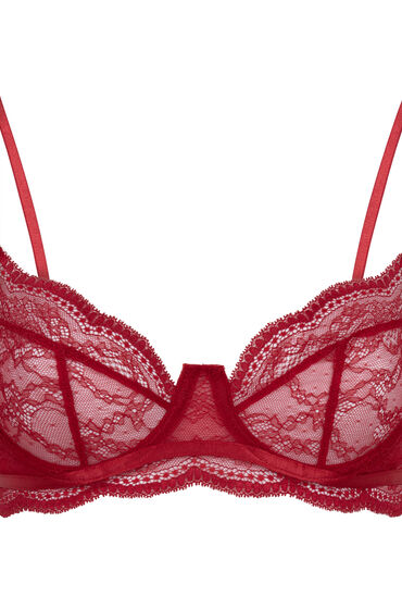 Thumbnail - Hunkemöller Unwattierter Bügel-BH Isabelle Rot