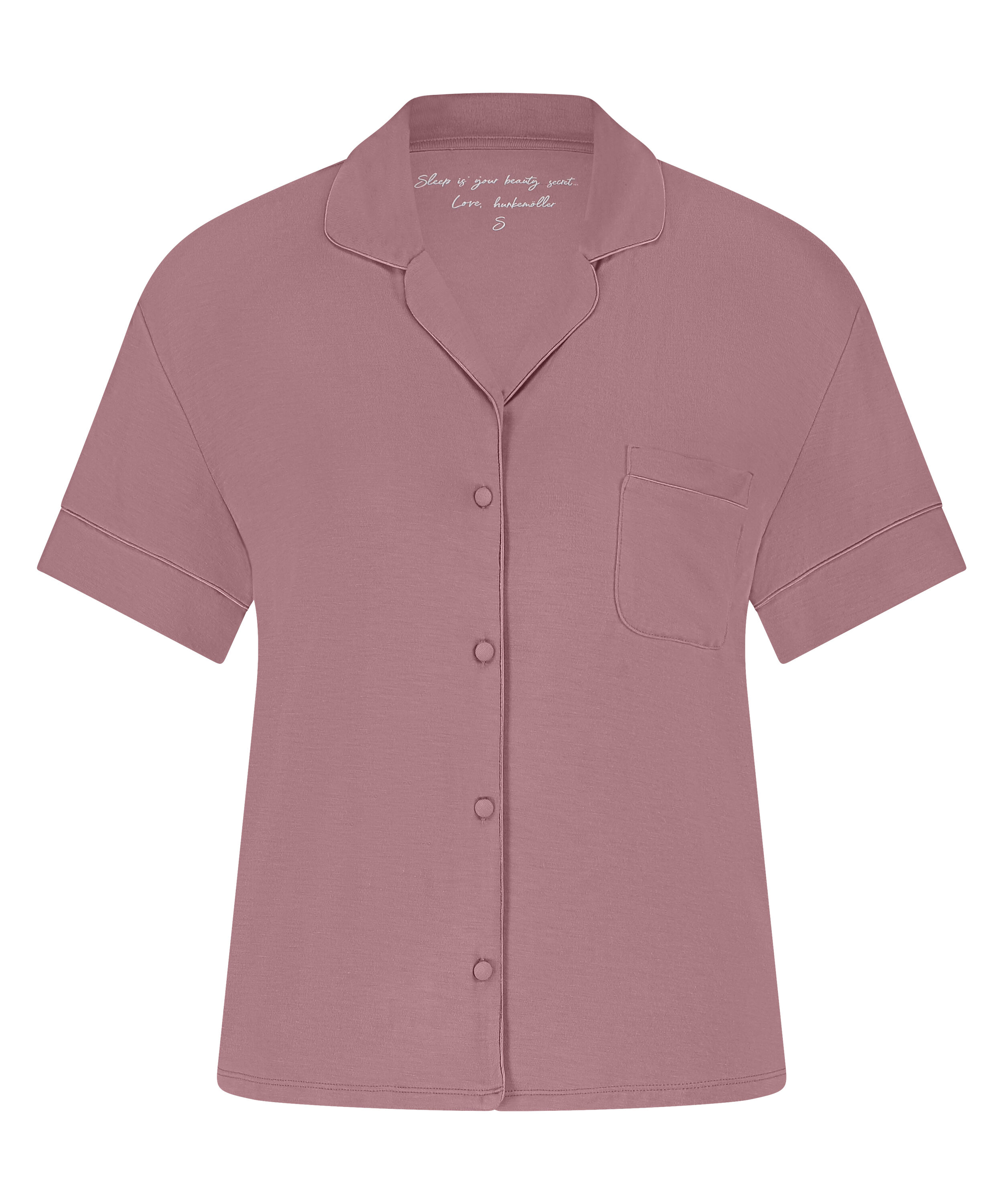 Kurzärmelige Jersey-Jacke Essential, Rosa, swatch