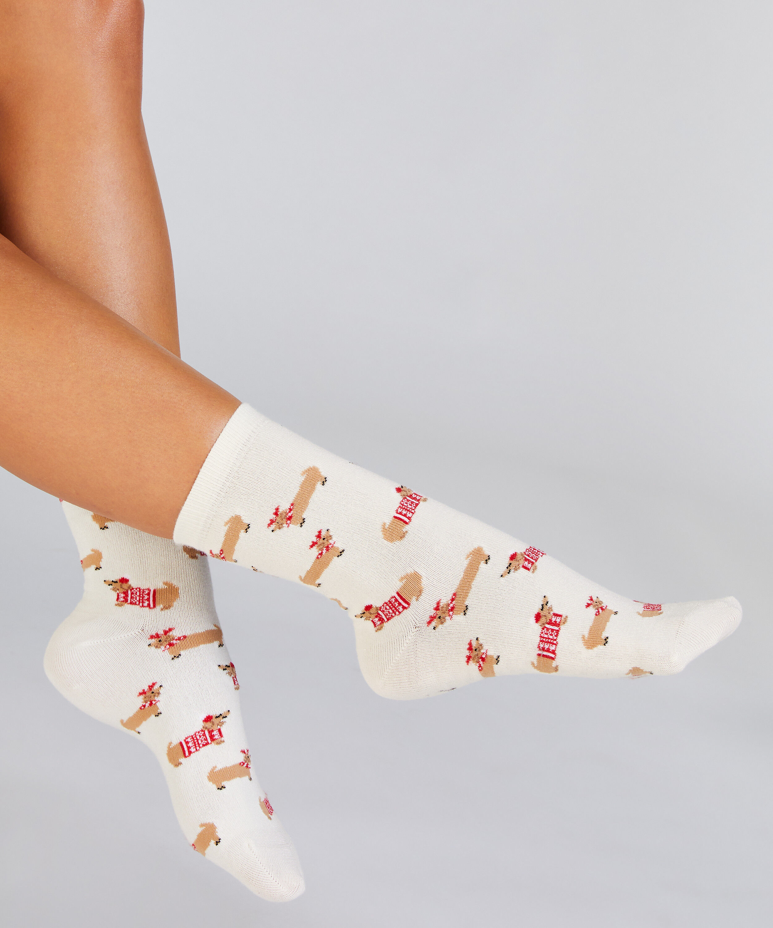 3 Paar Socken Giftpack, Weiß