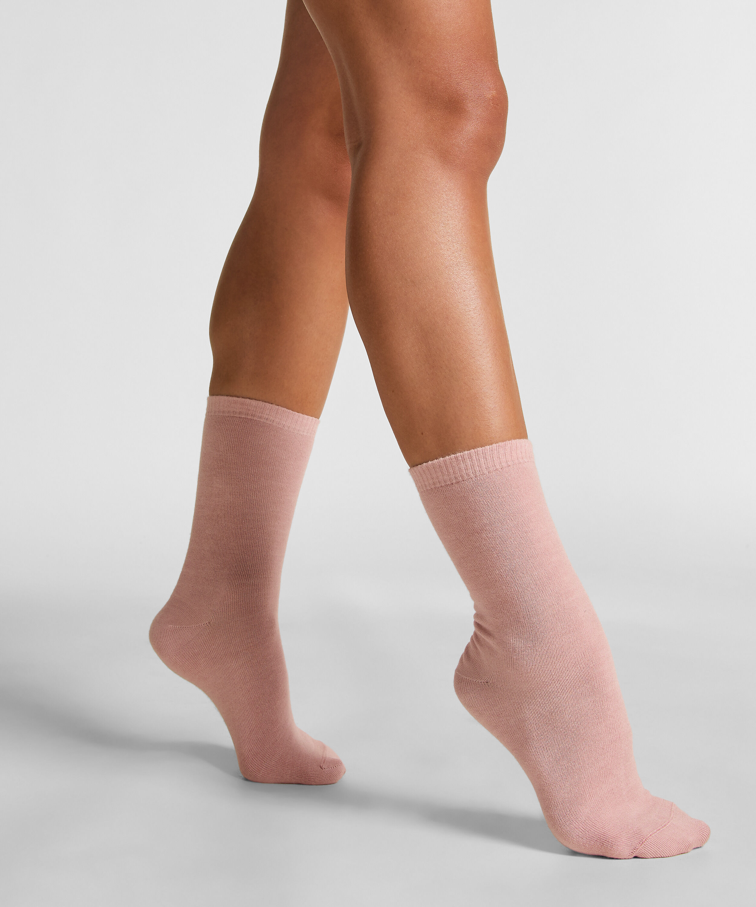 Crew-Socken aus Modal, Rosa Crew-Socken aus Modal, Rosa