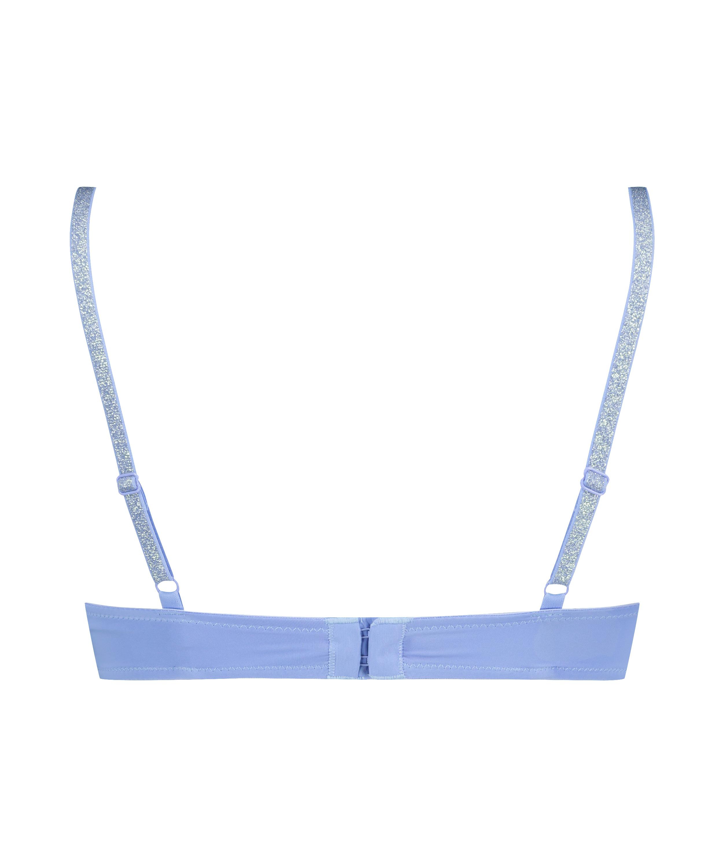 Vorgeformter B&uuml;gel-BH Plunge, Blau, main