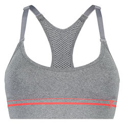 HKMX Sport-BH The Crop Level 1, Grau